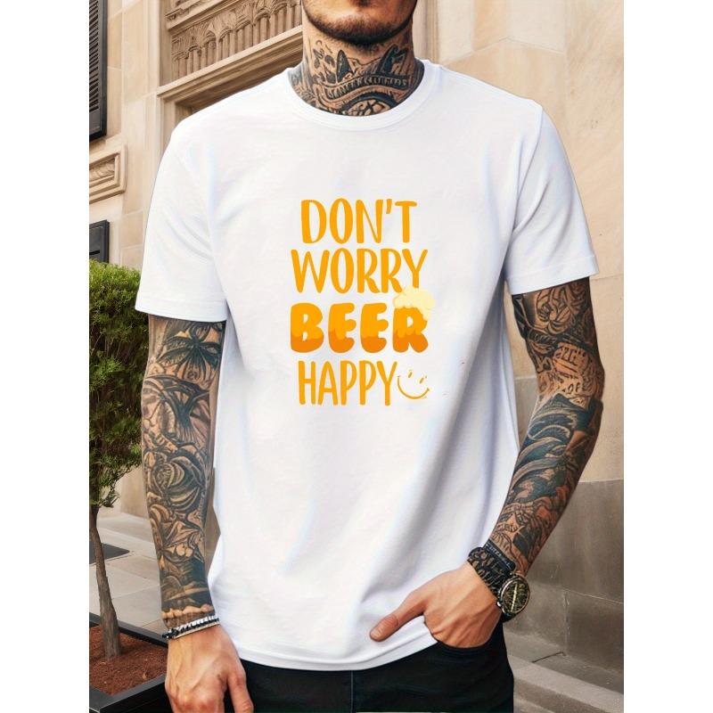 European sizes Men S Summer Casual Short-Sleeve T-Shirt with a Beer Graphic 4XL
European sizes Men S Summer Casual Short-Sleeve T-Shirt with a Beer Graphic 4XL