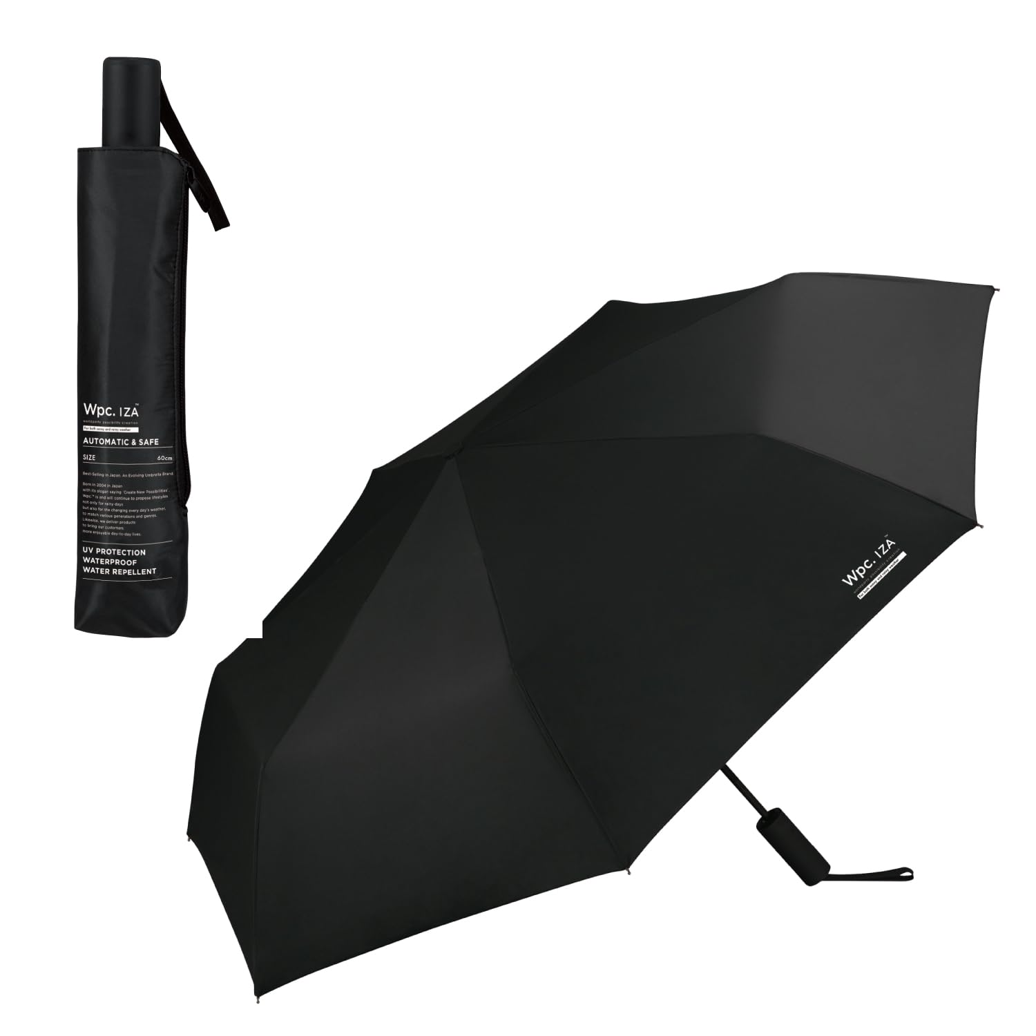 IZA Автоматический безопасный 105см Жара УФ Дождь или 105см для поездок на работу и Мужской & Зонт от солнца, 60см, Черный, Диаметр, 100% блокировка, 100% защита, UPF50+, чёрный
IZA Автоматический безопасный 105см Жара УФ Дождь или 105см для поездок на работу и Мужской & Зонт от солнца, 60см, Черный, Диаметр, 100% блокировка, 100% защита, UPF50+, чёрный