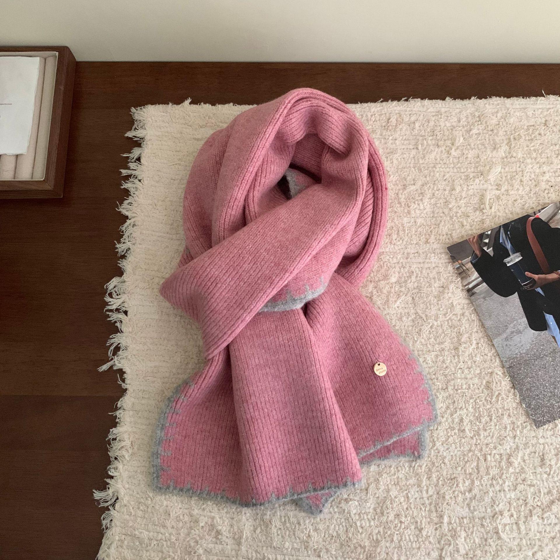 Fashionable Overlock Scarf Autumn Winter Warm Scarf Women s Thickened Cold-Proof Soft Scarf Multifunctional Solid Color Shawl
Fashionable Overlock Scarf Autumn Winter Warm Scarf Women s Thickened Cold-Proof Soft Scarf Multifunctional Solid Color Shawl