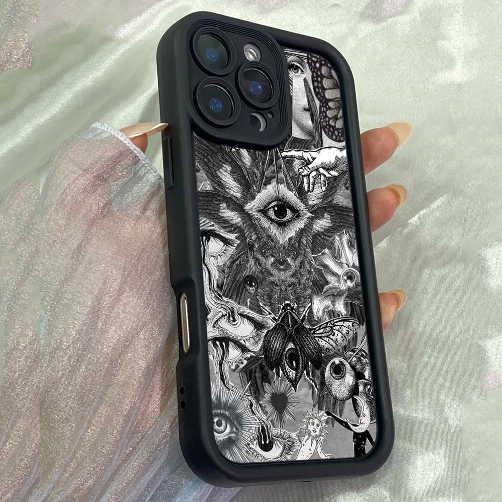 JT237 Глаза Темное искусство иллюстрации для iPhone 17 16 15 14 Pro Max Samsung S26 S25 Ultra A17 A16 A07 A56 A36 A26 Xiaomi 15T Redmi 15c Note 14 Мягкий чехол for iPhone 5/5s чёрный
JT237 Глаза Темное искусство иллюстрации для iPhone 17 16 15 14 Pro Max Samsung S26 S25 Ultra A17 A16 A07 A56 A36 A26 Xiaomi 15T Redmi 15c Note 14 Мягкий чехол for iPhone 5/5s чёрный