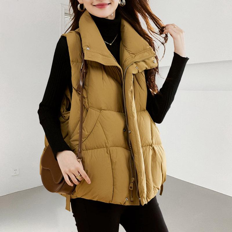 High-Quality Women s Duck Down Vest Outerwear One Size (Recommended for 80-150 jin)
High-Quality Women s Duck Down Vest Outerwear One Size (Recommended for 80-150 jin)