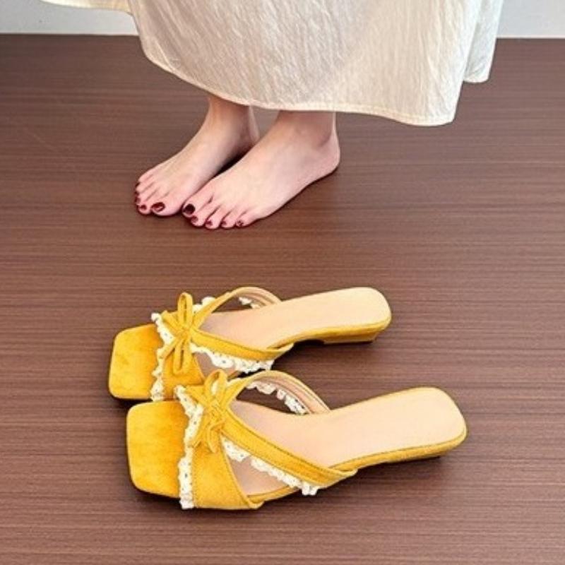 Мода 2025 Новые Дизайнерские Летние Шлепанцы с Кружевом и Бантом-Бабочкой для Женщин Повседневные На Толстом Низком Каблуке Платье Уличный Стиль Слайды 35 жёлтый
Мода 2025 Новые Дизайнерские Летние Шлепанцы с Кружевом и Бантом-Бабочкой для Женщин Повседневные На Толстом Низком Каблуке Платье Уличный Стиль Слайды 35 жёлтый