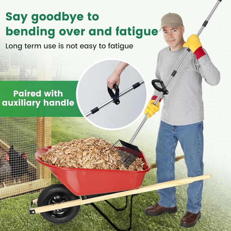 Coop Scoop Long Coop Litter Shovel Telescoping Poop Sifting Scooper For Outdoor Yard Farm Backyard Poultry Cat Rabbit Dog Horse China Mainland
Coop Scoop Long Coop Litter Shovel Telescoping Poop Sifting Scooper For Outdoor Yard Farm Backyard Poultry Cat Rabbit Dog Horse China Mainland