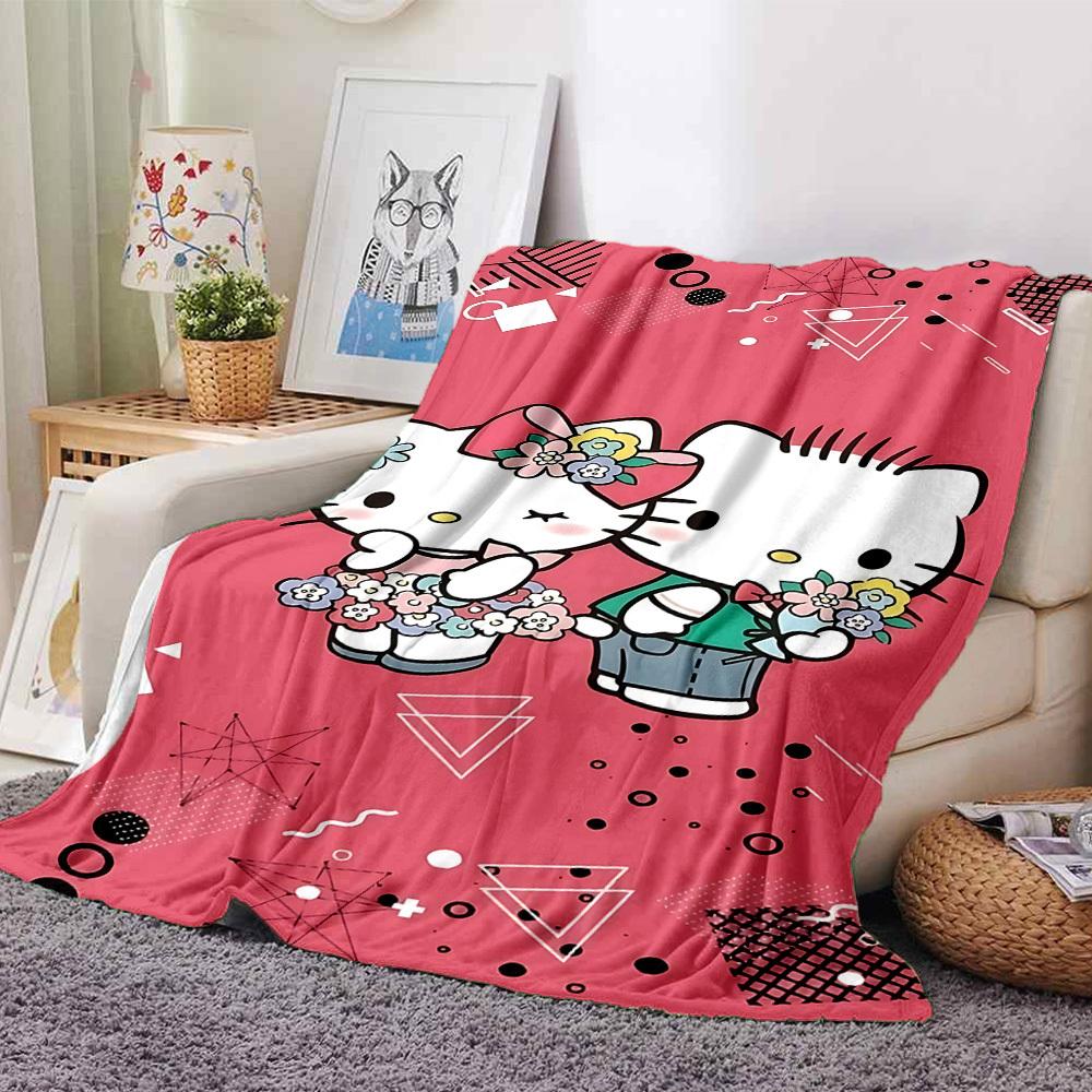 1 шт. Плед Hello Kitty с цветами Легкий фланелевый плед для дивана, кровати, путешествий, кемпинга, гостиной, офиса, кресла 80cmx120cm
1 шт. Плед Hello Kitty с цветами Легкий фланелевый плед для дивана, кровати, путешествий, кемпинга, гостиной, офиса, кресла 80cmx120cm