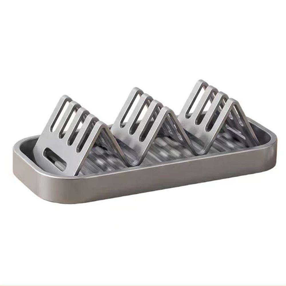 Waterproof W-Shaped Soap Rack Self Draining Kitchen Storage Holder Bathroom Accessories
Waterproof W-Shaped Soap Rack Self Draining Kitchen Storage Holder Bathroom Accessories