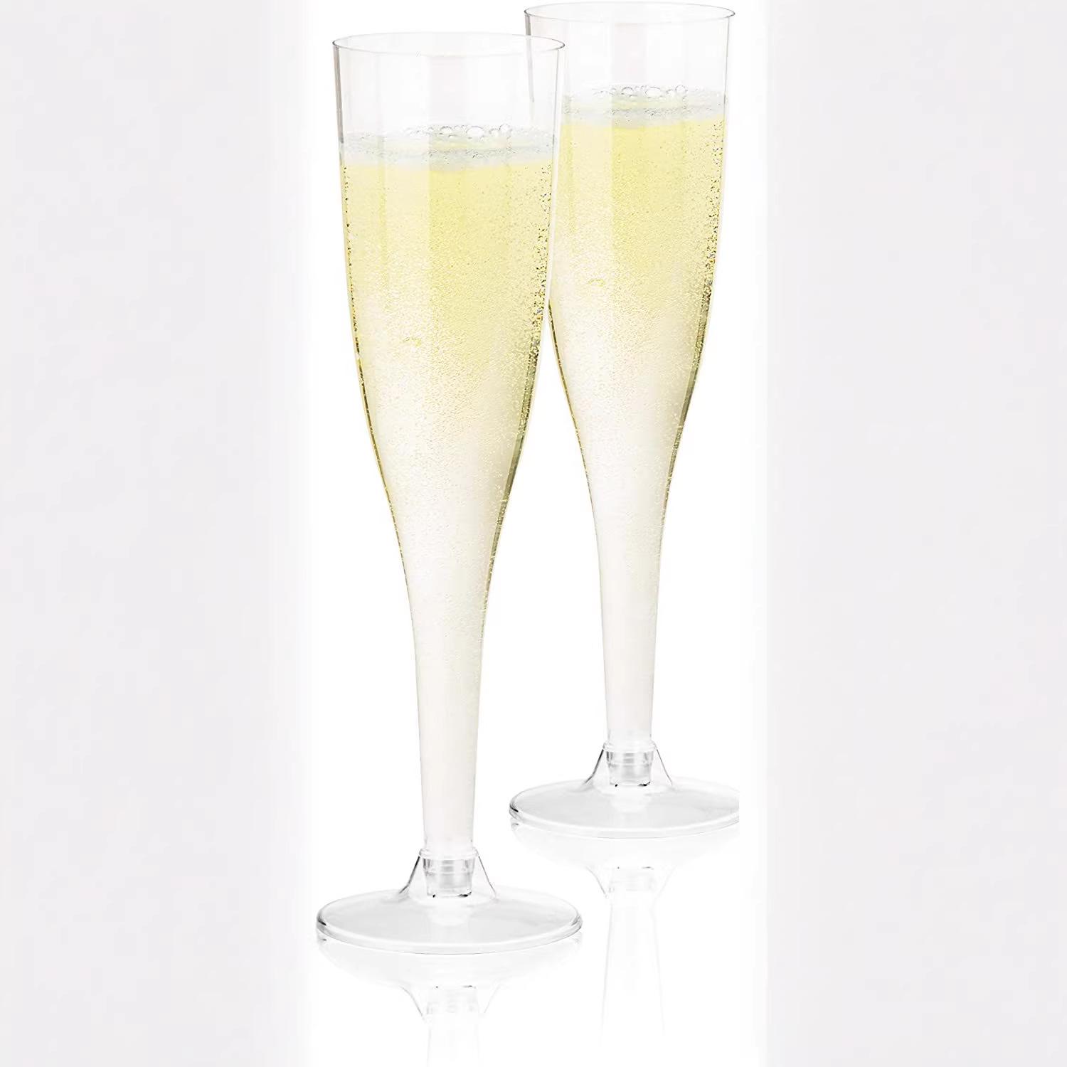 4.5oz Gold Powder High-Stemmed Disposable Wine Glass - Transparent Plastic Champagne & Red Wine Cup
4.5oz Gold Powder High-Stemmed Disposable Wine Glass - Transparent Plastic Champagne & Red Wine Cup