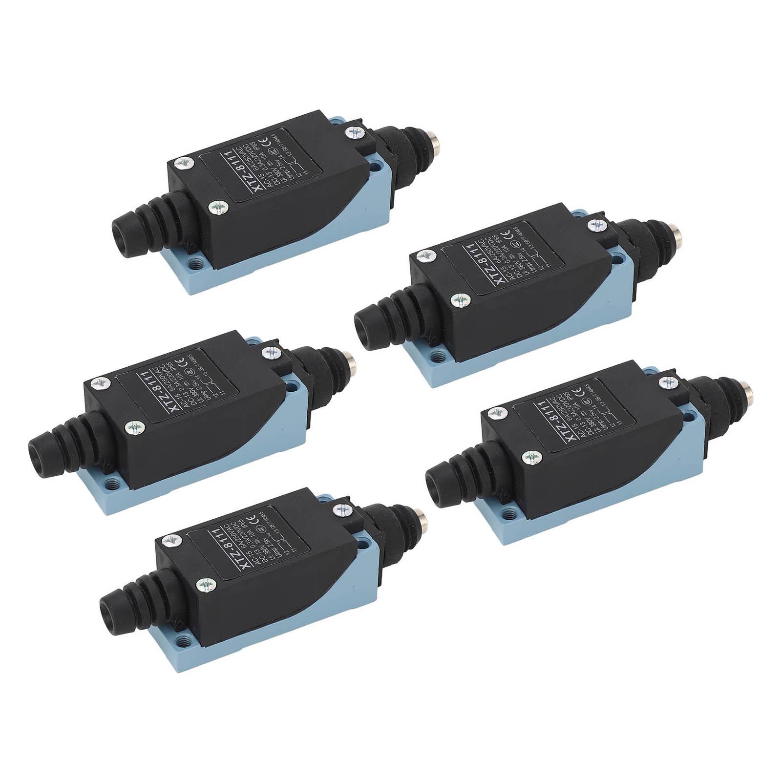 5Pcs Plunger Type Momentary Limit Switch for CNC Milling Machine 3D Printer Plasma Cutting Machine 250V 220V
5Pcs Plunger Type Momentary Limit Switch for CNC Milling Machine 3D Printer Plasma Cutting Machine 250V 220V
