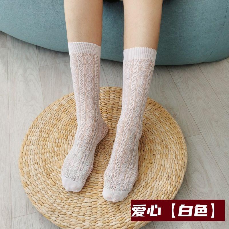 5 пар летних тонких сетчатых носков в форме сердца с жаккардовым узором с женским характером и черным шелковым узором 5 Pack
5 пар летних тонких сетчатых носков в форме сердца с жаккардовым узором с женским характером и черным шелковым узором 5 Pack