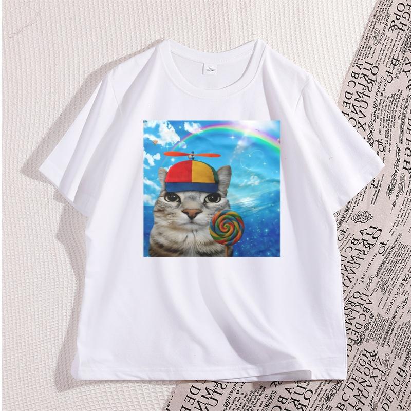 Футболка Happy Cat Dreamcore Смешные Коты Мозговая Гниль Мем Футболка Глупый Котенка Юмор Футболка Повседневная Хлопок Короткий Рукав Круглый Вырез Топы XXXL белый
Футболка Happy Cat Dreamcore Смешные Коты Мозговая Гниль Мем Футболка Глупый Котенка Юмор Футболка Повседневная Хлопок Короткий Рукав Круглый Вырез Топы XXXL белый