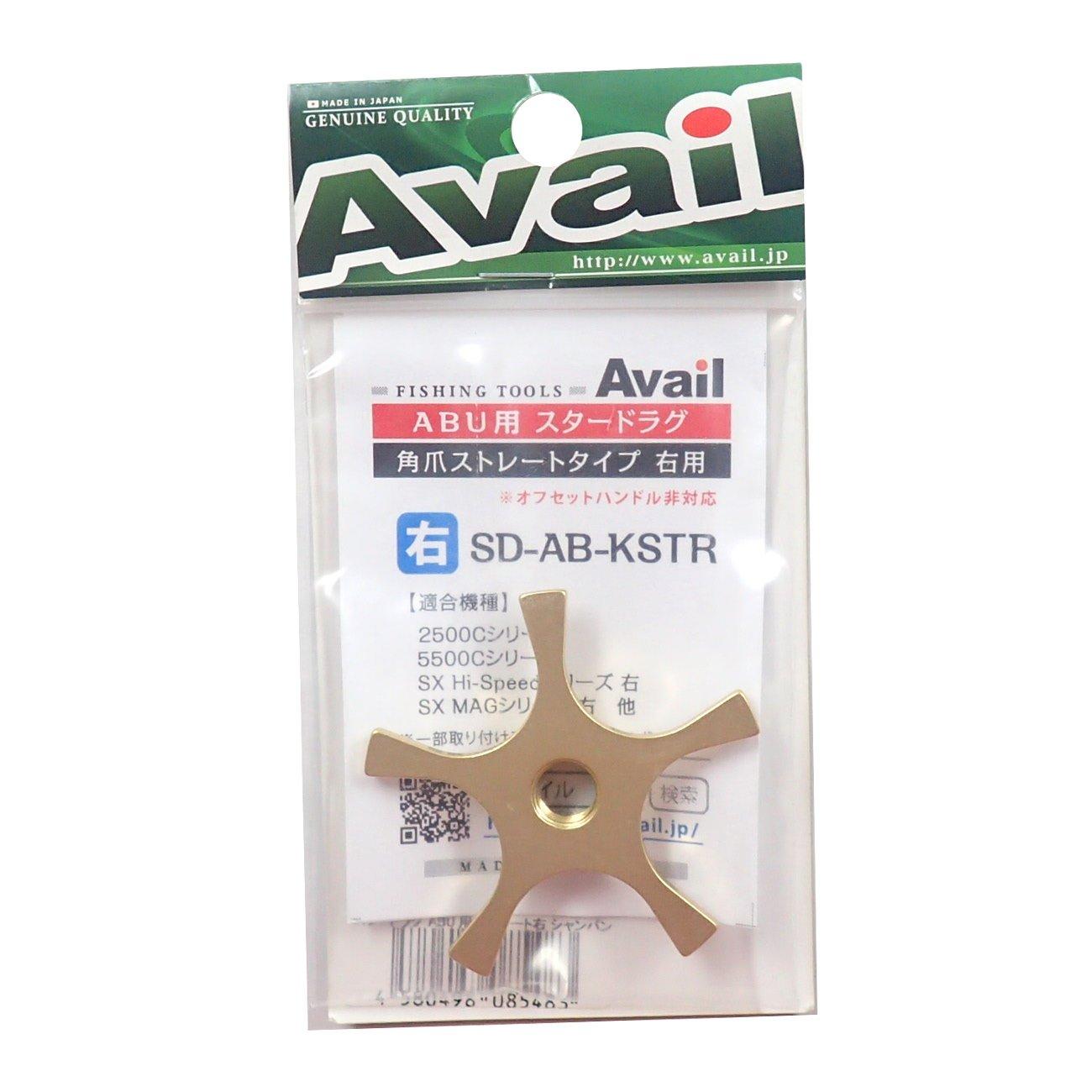 Avail Reel Original Star Drag for ABU sd ab kstr cgld Shapin Gold Right Handle Only SD-AB-KSTR
Avail Reel Original Star Drag for ABU sd ab kstr cgld Shapin Gold Right Handle Only SD-AB-KSTR