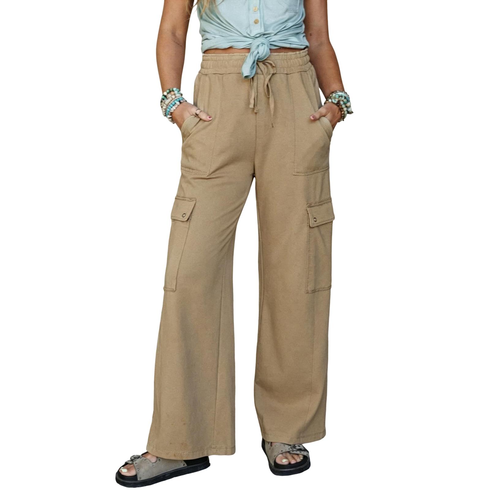 High Waist Wide Leg Cargo Shorts for Women Loose Fit with Pockets Hiking Outdoor Casual Lightweight Summer Bottoms L
High Waist Wide Leg Cargo Shorts for Women Loose Fit with Pockets Hiking Outdoor Casual Lightweight Summer Bottoms L