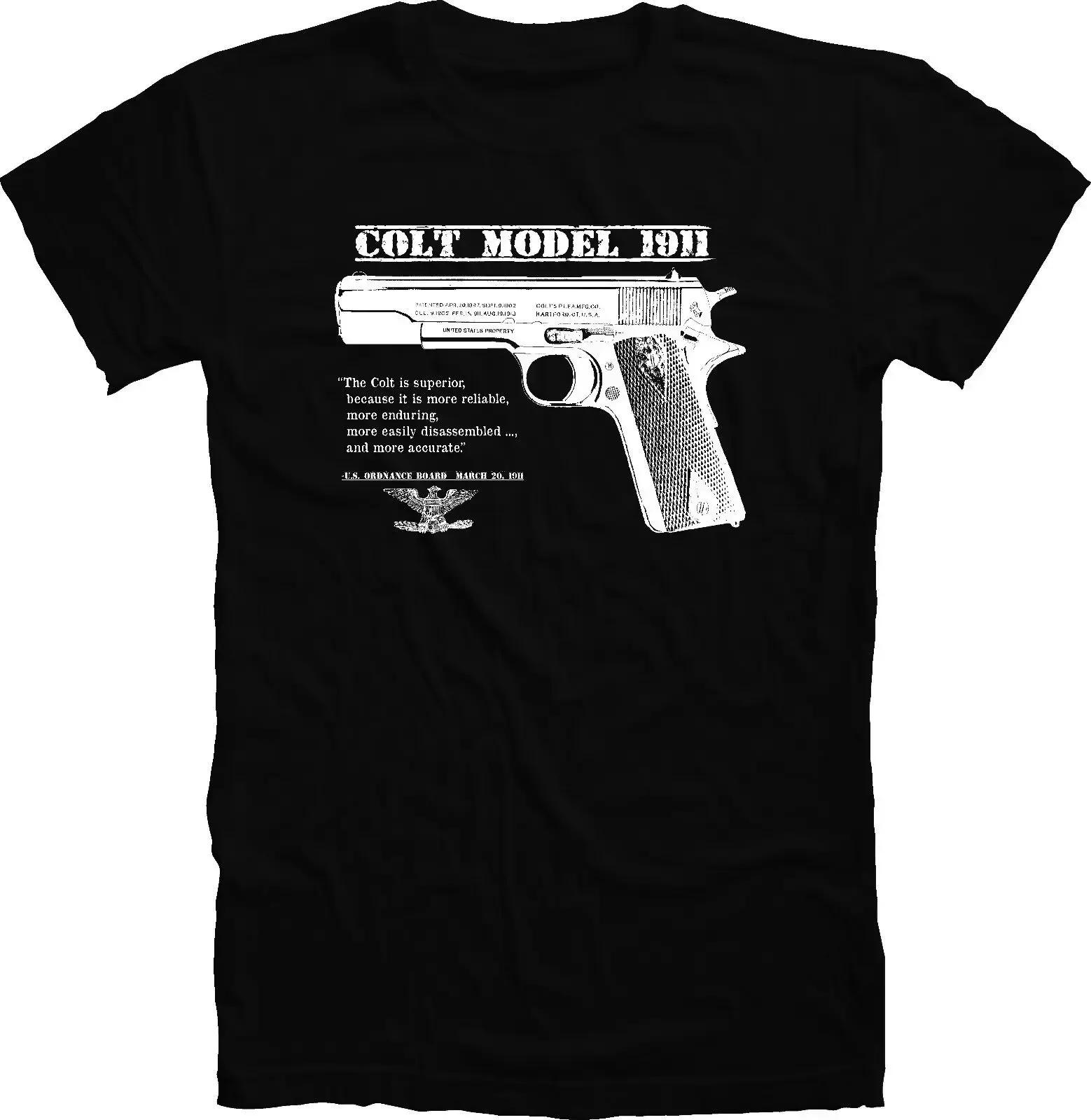 US Army WWI WWII M1911 Pistol TShirt 100 Cotton ONeck Summer Short Sleeve Casual Mens Tshirt Size S3XL 4XL
US Army WWI WWII M1911 Pistol TShirt 100 Cotton ONeck Summer Short Sleeve Casual Mens Tshirt Size S3XL 4XL