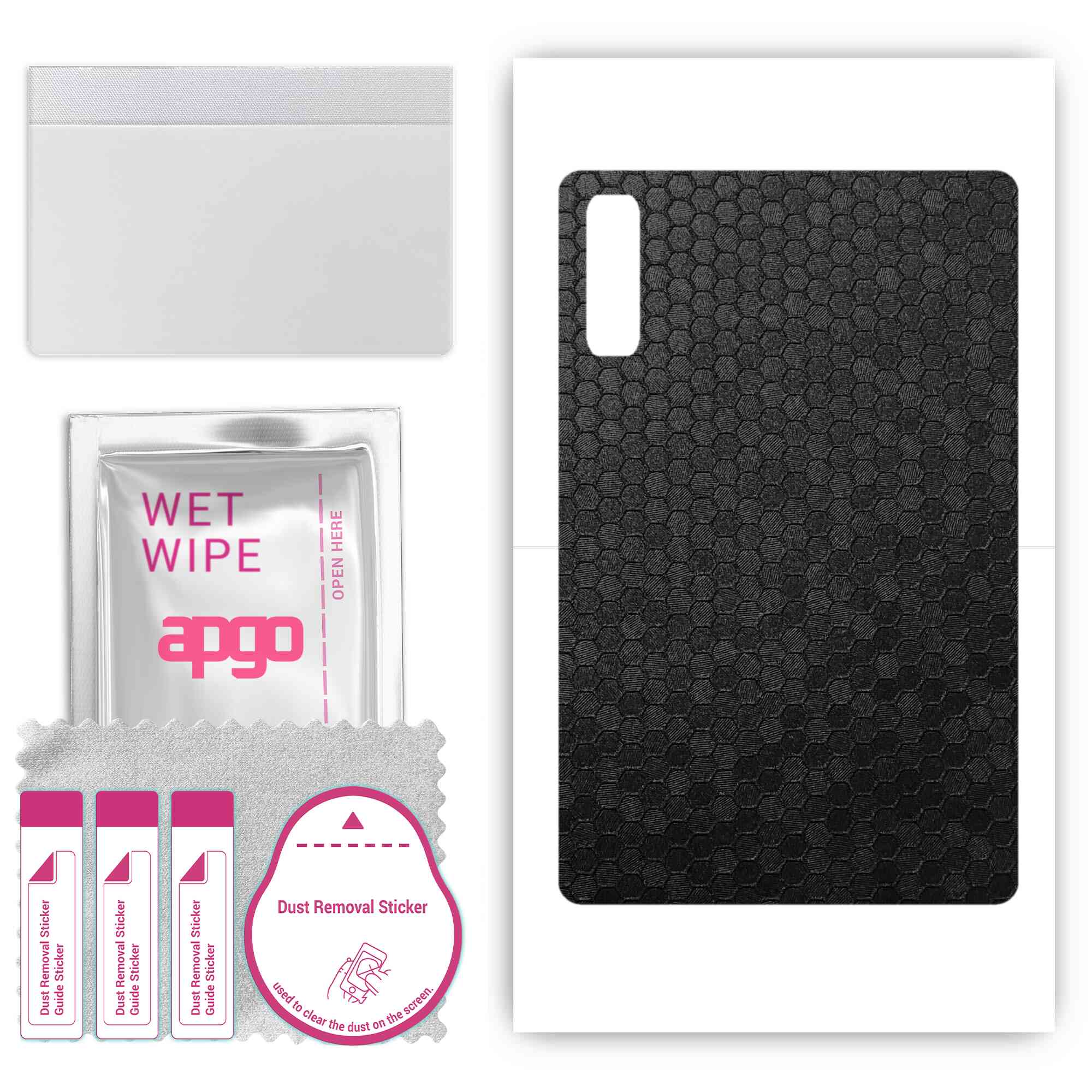 apgo skin sticker film foil vinyl for the BACK compatible with Lenovo Pad Pro 12.7, scratch-resistant, easy to install - Black Honeycomb
apgo skin sticker film foil vinyl for the BACK compatible with Lenovo Pad Pro 12.7, scratch-resistant, easy to install - Black Honeycomb