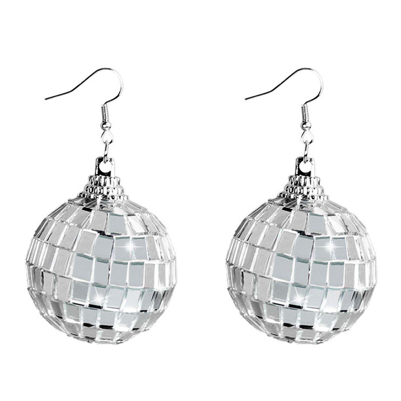 Disco Ball Earrings 70s Disco Earrings Party Costume Jewelry Accessories for Women Dating Bag Club Musical Festival 1
Disco Ball Earrings 70s Disco Earrings Party Costume Jewelry Accessories for Women Dating Bag Club Musical Festival 1