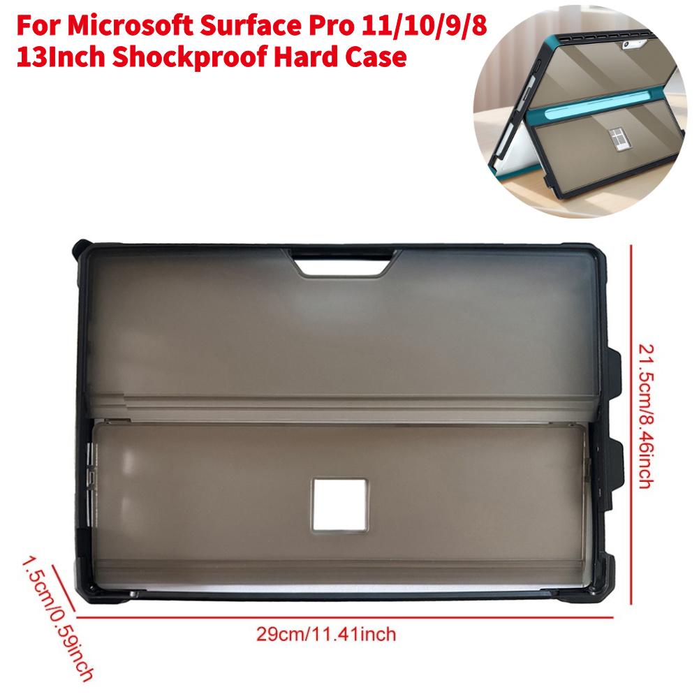 Прочный защитный чехол для Microsoft Surface Pro 6/Pro 5/Pro 4 Прочный чехол-кейс Совместим с клавиатурой Type Cover
Прочный защитный чехол для Microsoft Surface Pro 6/Pro 5/Pro 4 Прочный чехол-кейс Совместим с клавиатурой Type Cover