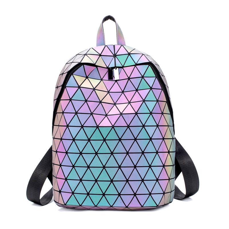 Women s Geometric Rhombus Backpack Fashion Symphony Backpack Unisex Luminous Large Capacity Backpack
Women s Geometric Rhombus Backpack Fashion Symphony Backpack Unisex Luminous Large Capacity Backpack