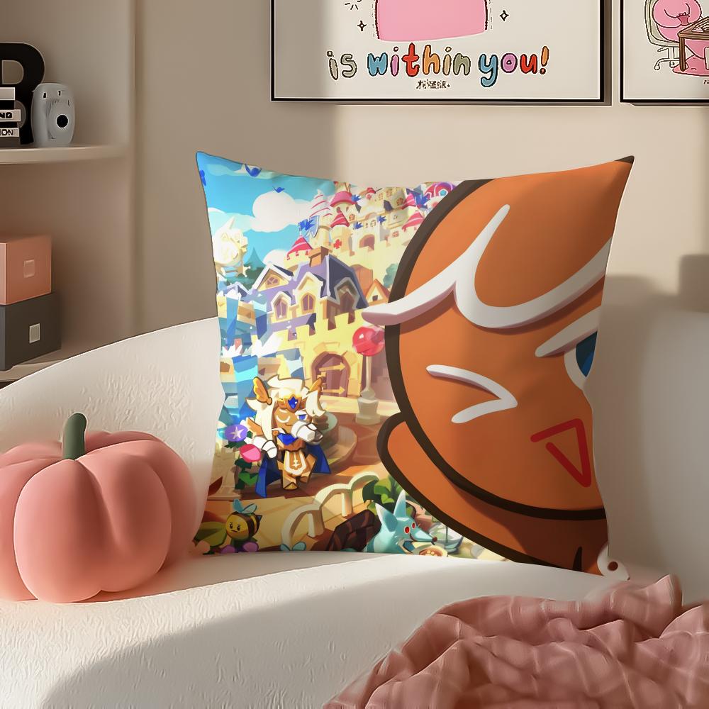 Hot Cute Casual Korean Game CCookie Run Kingdom Cushion Cover Pillowcase Short Plush Invisible zipper Room Sofa Cushion Cover 30X30cm
Hot Cute Casual Korean Game CCookie Run Kingdom Cushion Cover Pillowcase Short Plush Invisible zipper Room Sofa Cushion Cover 30X30cm
