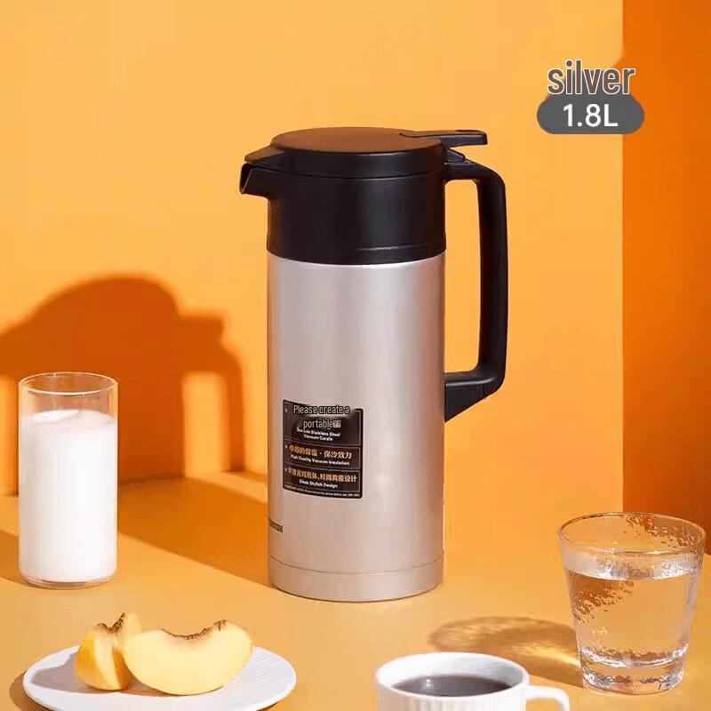 Zojirushi 1.8L Stainless Steel Thermos
Zojirushi 1.8L Stainless Steel Thermos