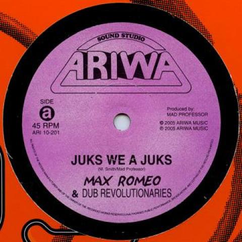 10inch Record MAX ROMEO, DUB REVOLUTIONARIES / MA - Juks We A Juks; Dub / Maniac From M ARI10201 Ariwa 2005 UK Reggae, Ska & Dub
10inch Record MAX ROMEO, DUB REVOLUTIONARIES / MA - Juks We A Juks; Dub / Maniac From M ARI10201 Ariwa 2005 UK Reggae, Ska & Dub