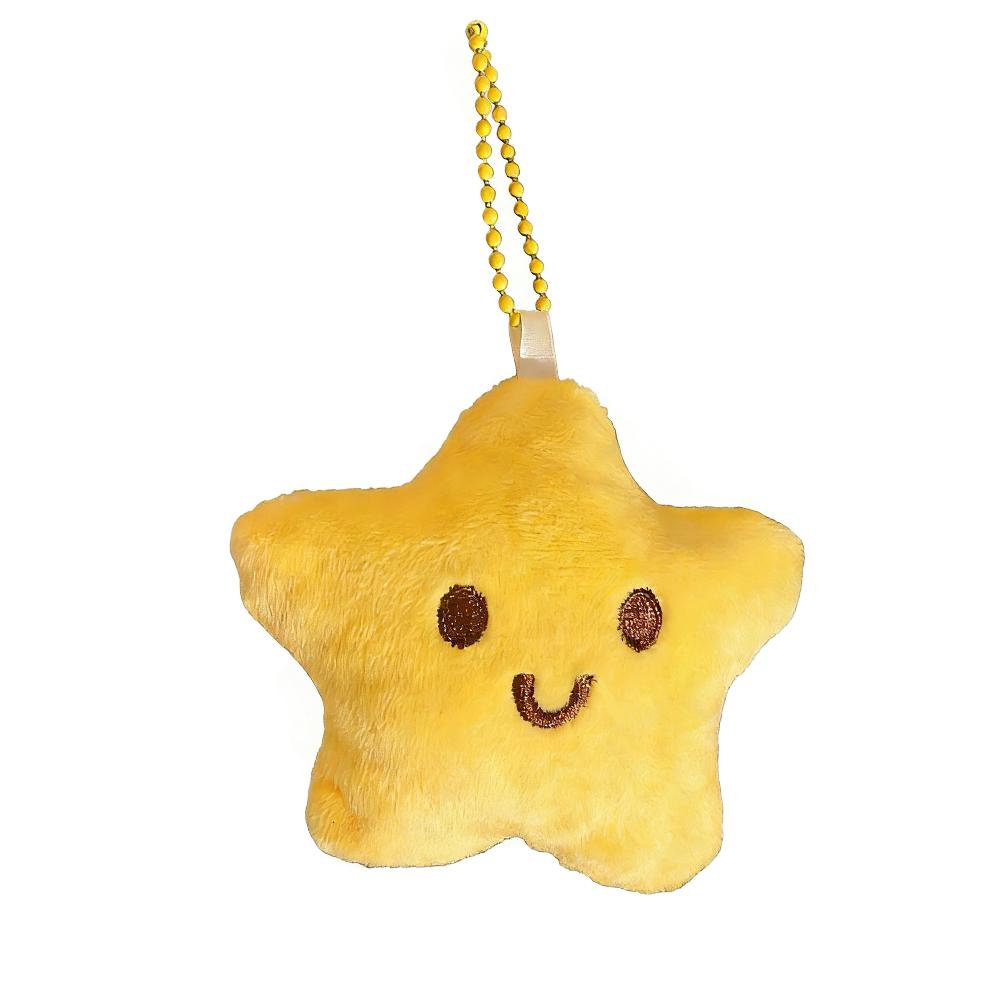 Smile Squeezing Keychain Friendship Star Pendant with Lanyard Plush Star Keychain Bag Decor Star Bead Chain
Smile Squeezing Keychain Friendship Star Pendant with Lanyard Plush Star Keychain Bag Decor Star Bead Chain