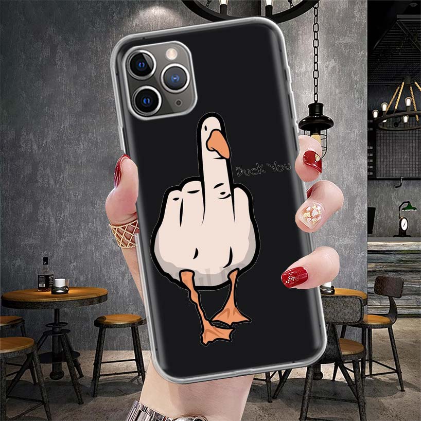 Мультяшная Утка Гусь Игра Мягкий Чехол Для Телефона Для IPhone 11 17 Air 16E 16 Pro Max 15 + 14 Plus 13 Mini 12 Apple 7 SE 8 Fundas Coque 11 iPhone 16 Pro
Мультяшная Утка Гусь Игра Мягкий Чехол Для Телефона Для IPhone 11 17 Air 16E 16 Pro Max 15 + 14 Plus 13 Mini 12 Apple 7 SE 8 Fundas Coque 11 iPhone 16 Pro