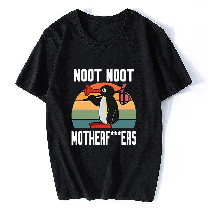 Noot Noot Pingu Kawaii Boy Girl Cute Tee Anime T-Shirt Cartoon Funny Penguin Graphic Tops Women Men Casual Oversize T-Shirt S чорний
Noot Noot Pingu Kawaii Boy Girl Cute Tee Anime T-Shirt Cartoon Funny Penguin Graphic Tops Women Men Casual Oversize T-Shirt S чорний
