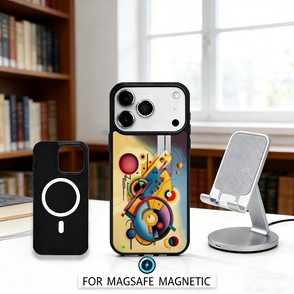 Чехол для телефона с изображением картины В. Кандинского Для iPhone 17, 16, 15, 14, 13, 12, Pro, Max Для магнитной беспроводной зарядки MagSafe iPhone14
Чехол для телефона с изображением картины В. Кандинского Для iPhone 17, 16, 15, 14, 13, 12, Pro, Max Для магнитной беспроводной зарядки MagSafe iPhone14