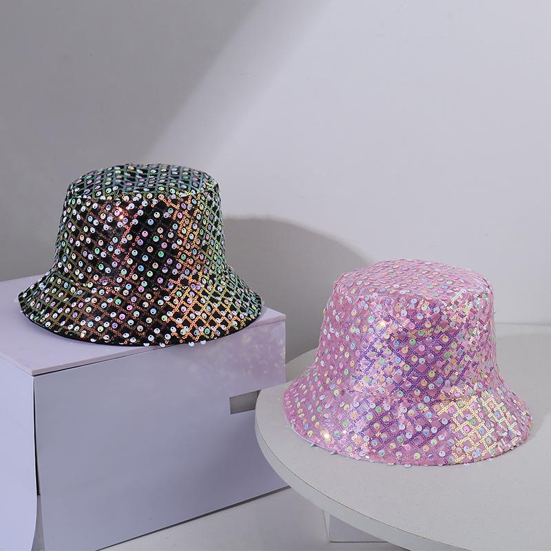 Bling Sequin Bucket Hat Unisex Hip Hop Street Dance Party Glitter Sun Hat Fashion Outdoor Summer Spring Cap for Women Men Casual 56-58cm
Bling Sequin Bucket Hat Unisex Hip Hop Street Dance Party Glitter Sun Hat Fashion Outdoor Summer Spring Cap for Women Men Casual 56-58cm