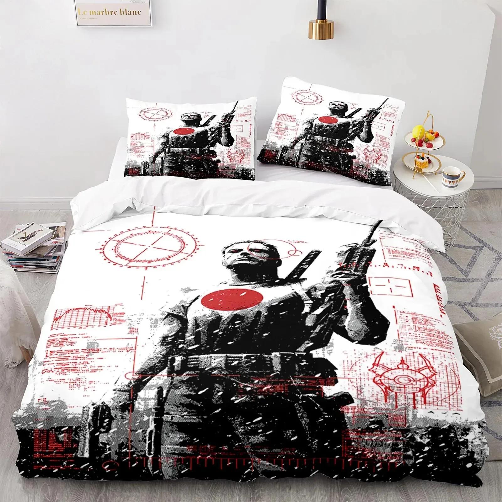 Комплект постільної білизни BloodShot Blood Warrior Підковдра для спальні Обкладинка для одного/двох осіб King Size Підковдра для дому Текстиль 135x200cm
Комплект постільної білизни BloodShot Blood Warrior Підковдра для спальні Обкладинка для одного/двох осіб King Size Підковдра для дому Текстиль 135x200cm