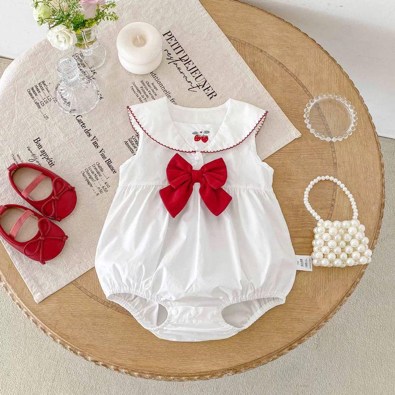 Baby Clothes Summer Outfit Full Moon Hundred-Day Romper for Girls, Princess Bow Romper, Infant One-Piece Crawling Suit Ha Yi 59
Baby Clothes Summer Outfit Full Moon Hundred-Day Romper for Girls, Princess Bow Romper, Infant One-Piece Crawling Suit Ha Yi 59