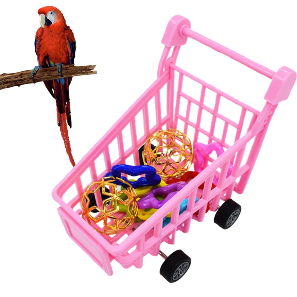 Funny Mini Plastic IQ Training Five-pointed Star Circles Chewing Balls Bird Toys Set Shopping Cart random color
Funny Mini Plastic IQ Training Five-pointed Star Circles Chewing Balls Bird Toys Set Shopping Cart random color
