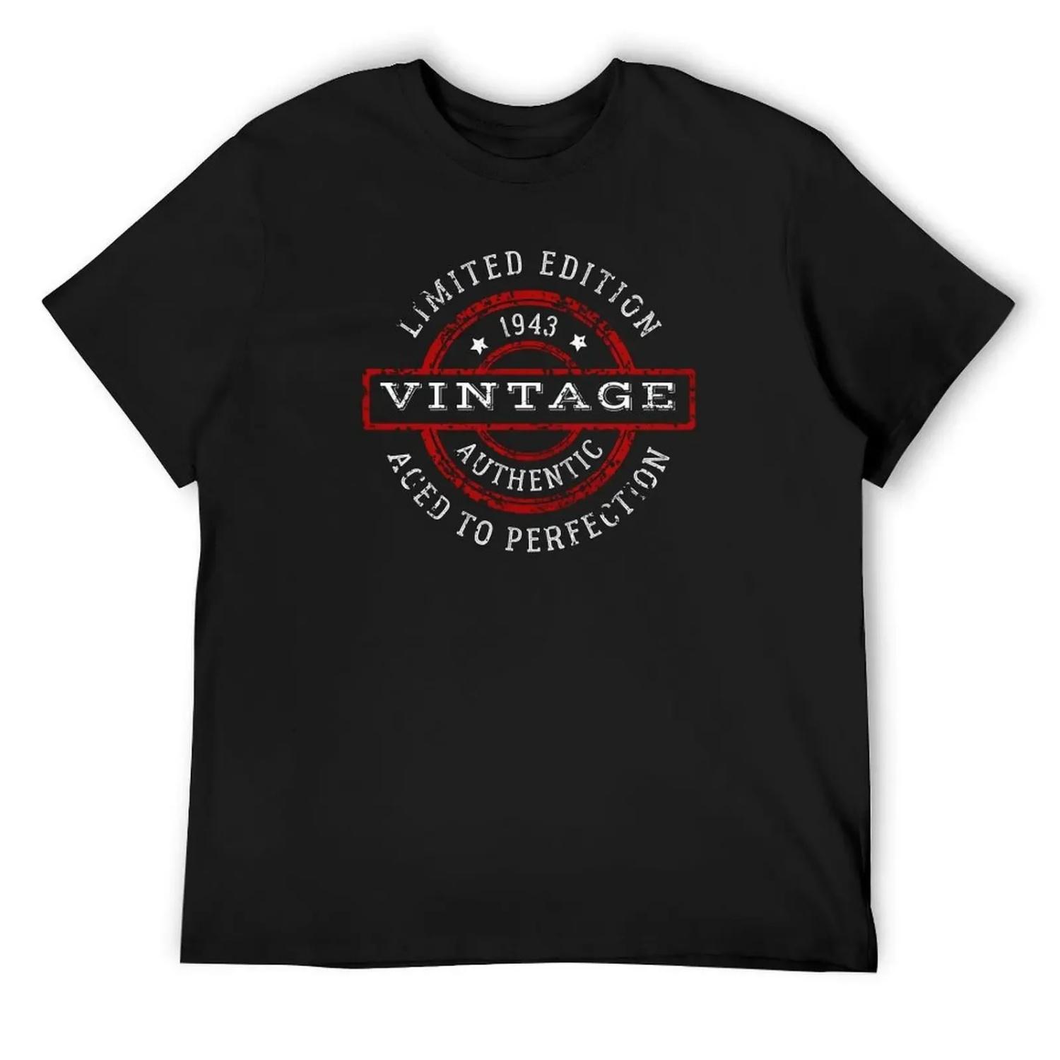 Vintage 1943 - Birthday Design T-Shirt designer shirts aesthetic clothes vintage graphic tee mens white t shirts S чёрный
Vintage 1943 - Birthday Design T-Shirt designer shirts aesthetic clothes vintage graphic tee mens white t shirts S чёрный