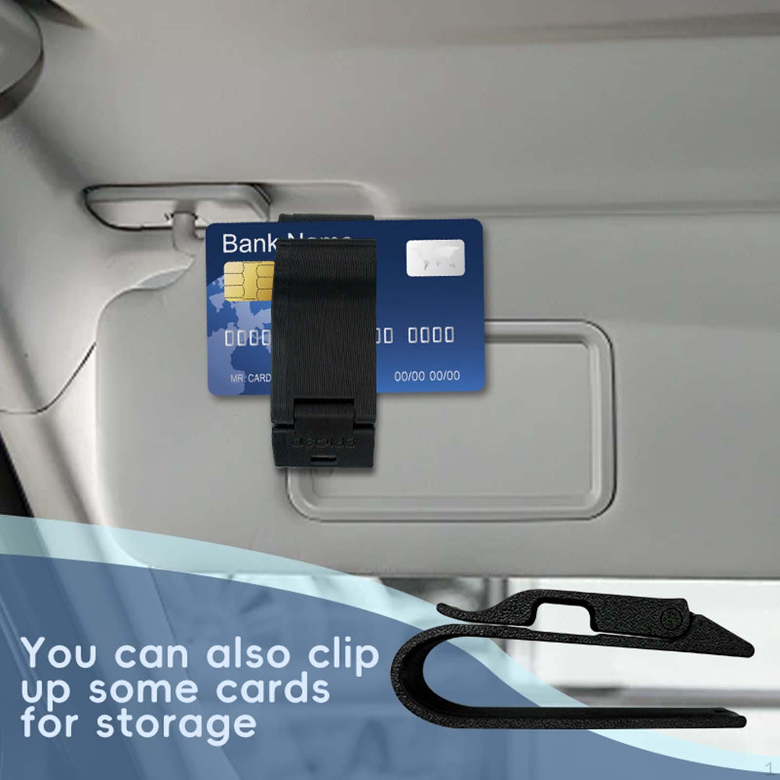 Car Visor Sunglasses Holder Automotive Glasses Storage Clamp Accessories Space Saving
Car Visor Sunglasses Holder Automotive Glasses Storage Clamp Accessories Space Saving