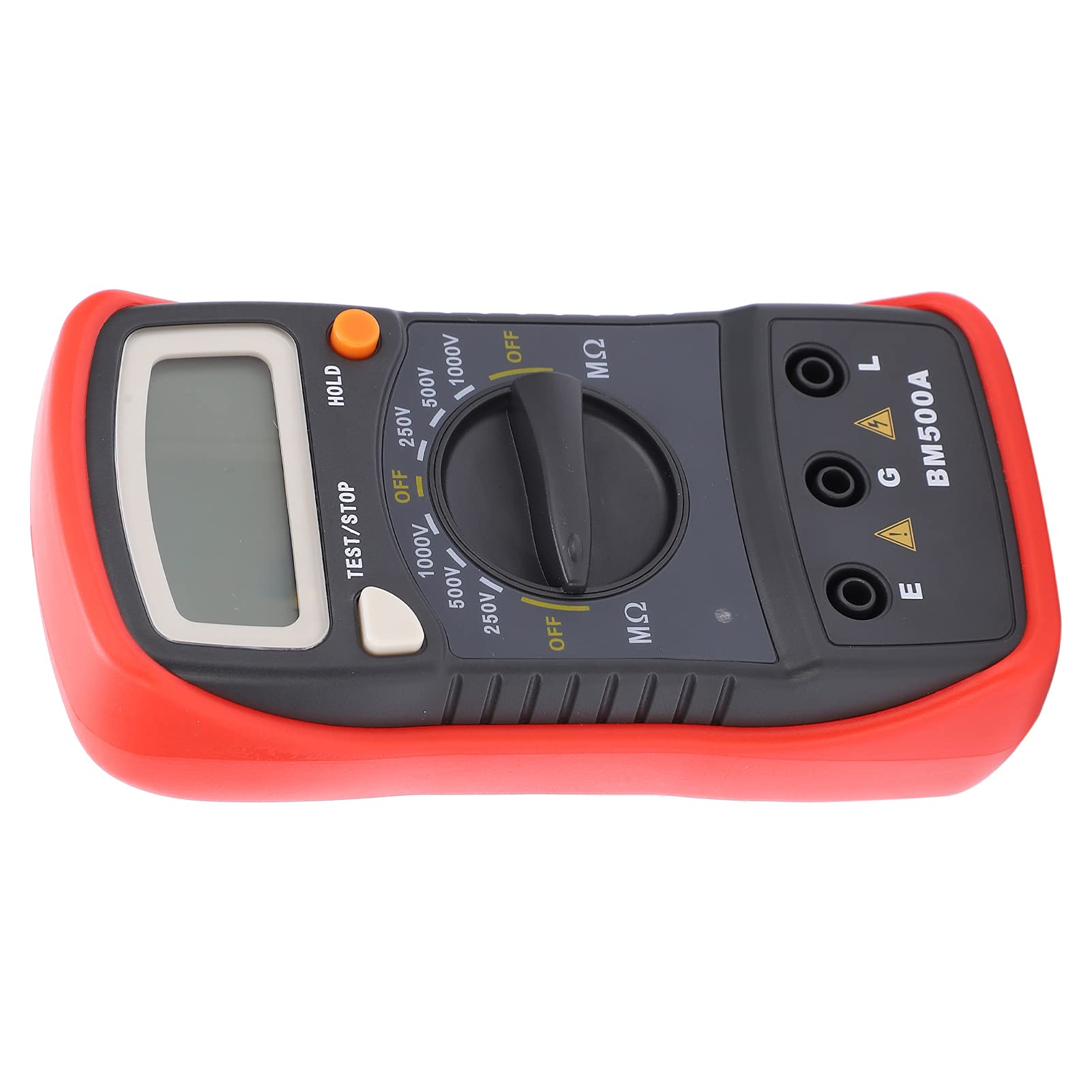 Pusokei Resistance Digital Insulation Resistance Meter with Test Leads for Electrical Equipment for Electricians Stable and High Accuracy Meter,
Pusokei Resistance Digital Insulation Resistance Meter with Test Leads for Electrical Equipment for Electricians Stable and High Accuracy Meter,