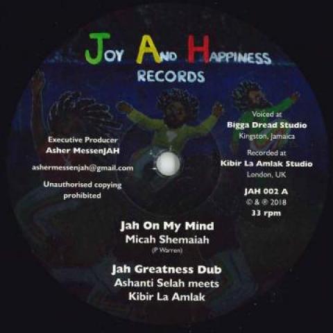 12inch Record MICAH SHEMAIAH / HARDIO - Jah On My Mind; Jah Greatness Dub / JAH002 Joy And Happine 2018 UK Reggae, Ska & Dub
12inch Record MICAH SHEMAIAH / HARDIO - Jah On My Mind; Jah Greatness Dub / JAH002 Joy And Happine 2018 UK Reggae, Ska & Dub