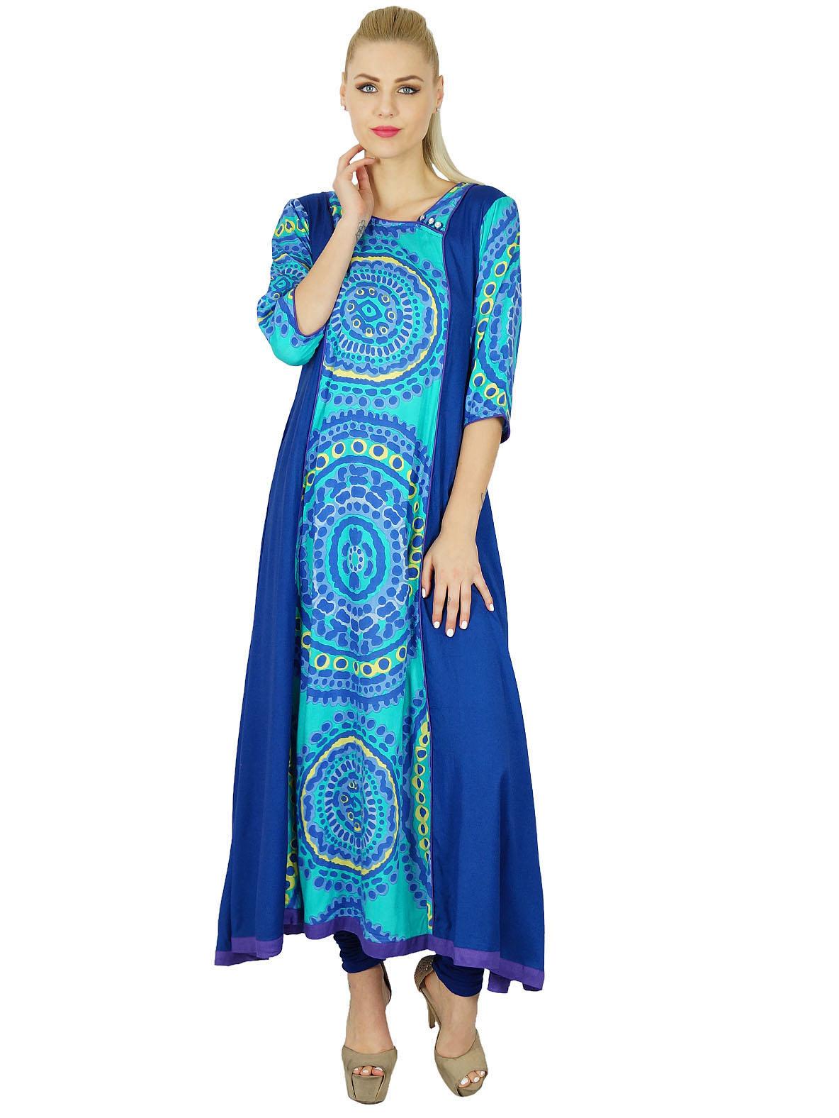 Bimba Women Classic Anarkali Kurti Long Kurta 3 4 Sleevle Top Этническая блузка 14 синий
Bimba Women Classic Anarkali Kurti Long Kurta 3 4 Sleevle Top Этническая блузка 14 синий