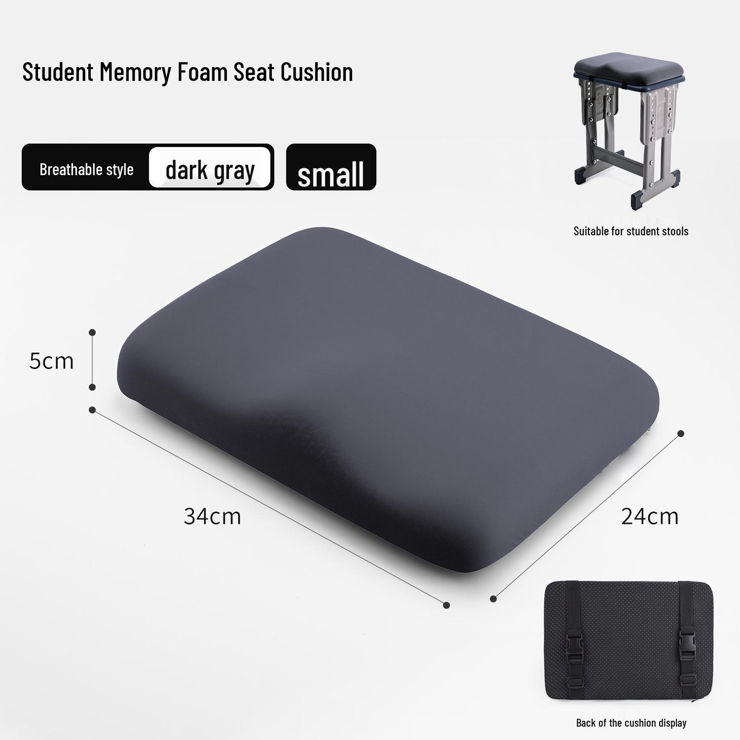High-Density Sponge Chair Cushion for Classroom and Stool, Summer Edition Small сірий колір
High-Density Sponge Chair Cushion for Classroom and Stool, Summer Edition Small сірий колір
