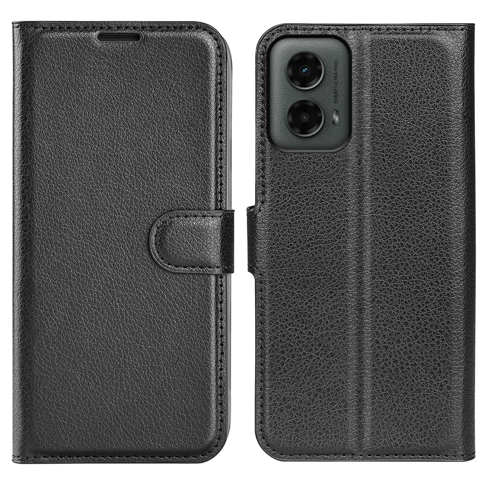 For Motorola Moto G 5G (2024) Case Litchi Texture Leather Phone Cover Stand Card Slots Black
For Motorola Moto G 5G (2024) Case Litchi Texture Leather Phone Cover Stand Card Slots Black