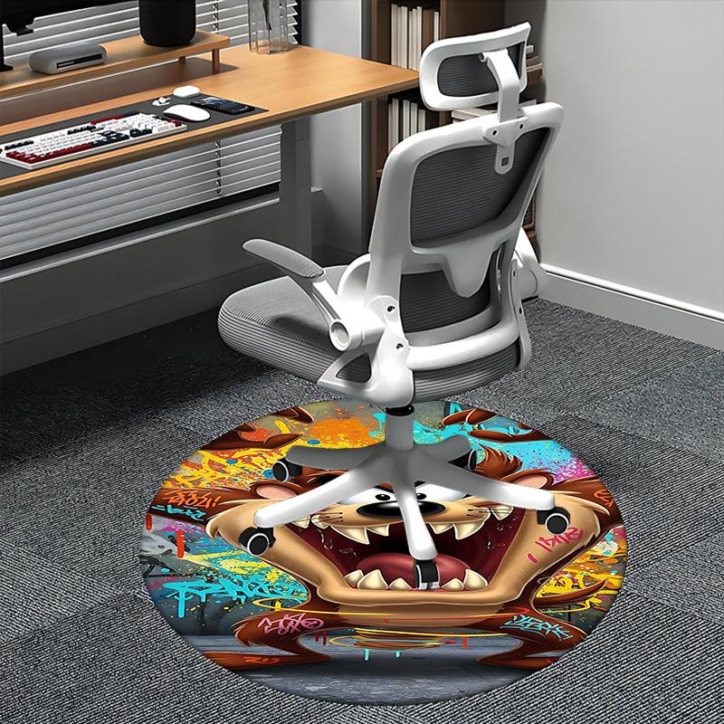 Tazmanian Devil,Graffiti Art Chair mat Round Rug Office carpet, Non slip, Suitable for Living Rooms, Bedrooms Decor 1205690a 80cm by 80cm
Tazmanian Devil,Graffiti Art Chair mat Round Rug Office carpet, Non slip, Suitable for Living Rooms, Bedrooms Decor 1205690a 80cm by 80cm