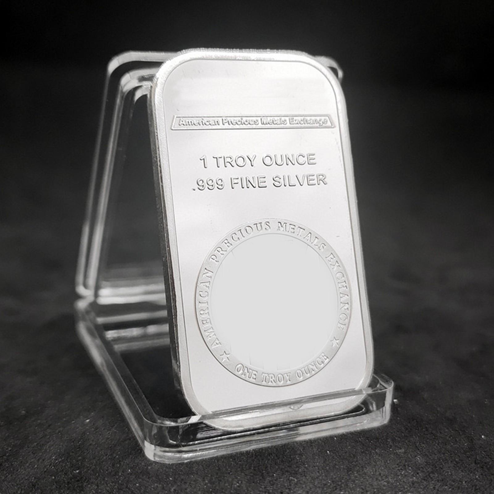 Квадратная памятная монета, Металлические посеребренные изделия Имитация предметов коллекционирования One Size
Квадратная памятная монета, Металлические посеребренные изделия Имитация предметов коллекционирования One Size