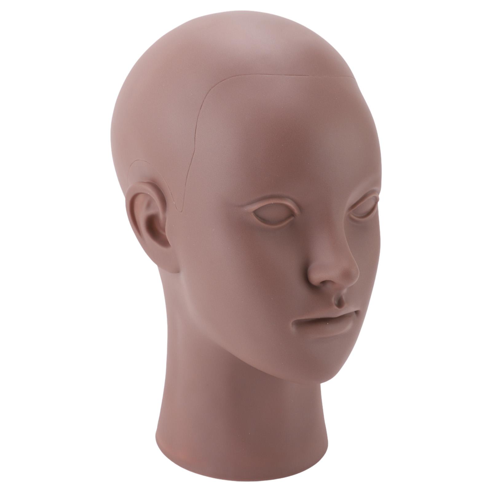 Female Bald Head Mannequin PVC Soft Rubber Human Skin Texture Makeup Practice Mannequin Head for Wig Hat Scarf Display
Female Bald Head Mannequin PVC Soft Rubber Human Skin Texture Makeup Practice Mannequin Head for Wig Hat Scarf Display