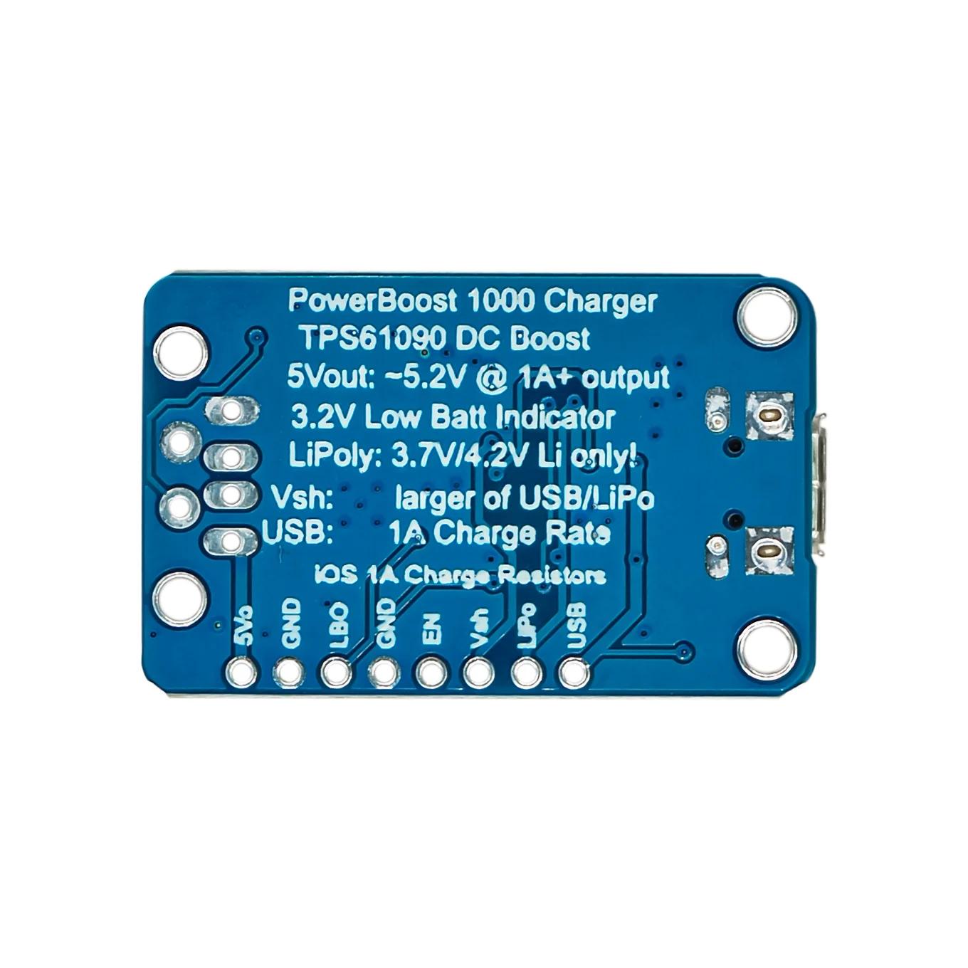 2465 Spot Module Rechargeable 5V Lipo USB Boost Charger PowerBoost 1000 Charger - Rechargeable 5V Lipo USB Boost 1A - 1000C
2465 Spot Module Rechargeable 5V Lipo USB Boost Charger PowerBoost 1000 Charger - Rechargeable 5V Lipo USB Boost 1A - 1000C