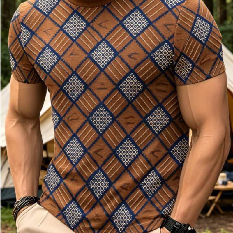 Men s fashion 3D printed men s T-shirt round neck short sleeve, trendy street wear S
Men s fashion 3D printed men s T-shirt round neck short sleeve, trendy street wear S
