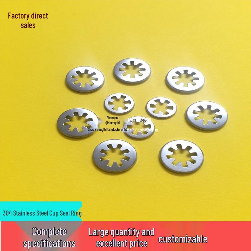 304 Stainless Steel Internal Locking Ring and Spring Clip Washer
304 Stainless Steel Internal Locking Ring and Spring Clip Washer