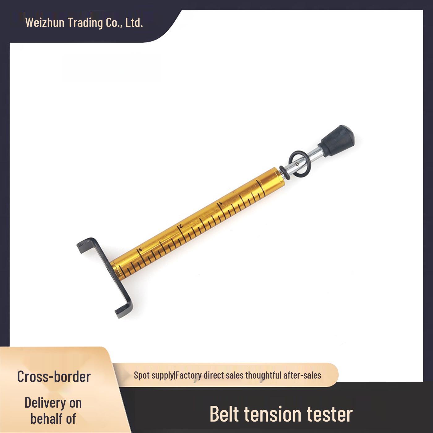 Motorcycle & ATV Belt Tension Gauge, 10 lbs - Ideal for Adjusting and Maintaining Belt Tensioner
Motorcycle & ATV Belt Tension Gauge, 10 lbs - Ideal for Adjusting and Maintaining Belt Tensioner