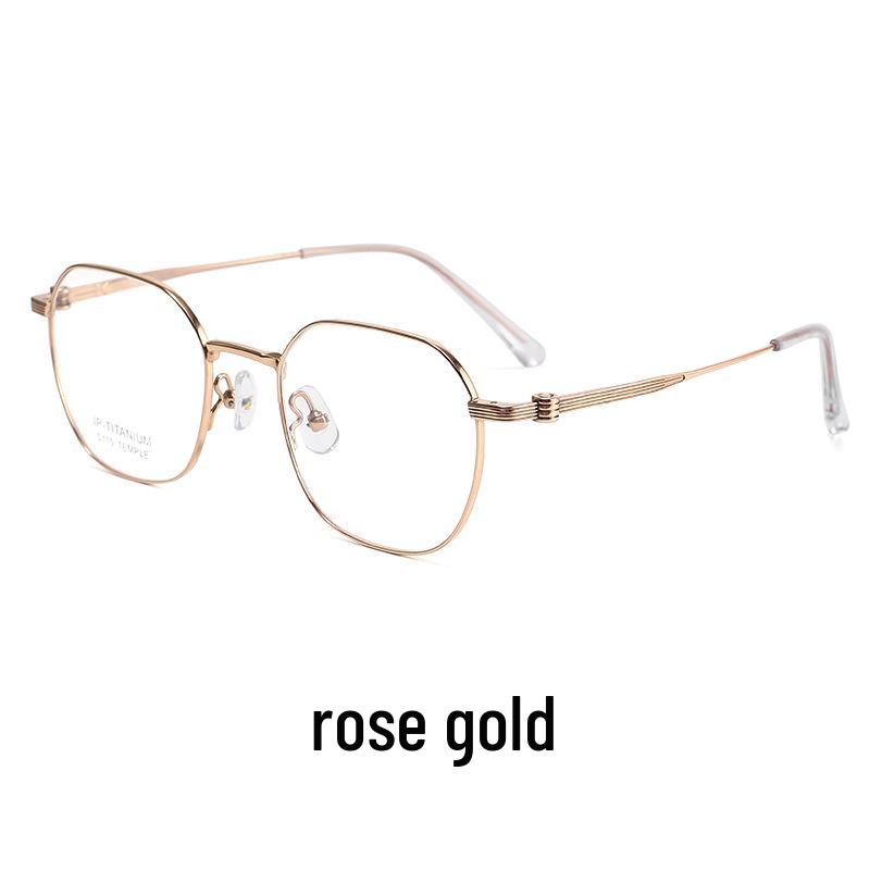 Сверхлегкая оправа для очков Bestfen S115E из чистого титана, многоугольная, совместимая с линзами по рецепту розового золота
Сверхлегкая оправа для очков Bestfen S115E из чистого титана, многоугольная, совместимая с линзами по рецепту розового золота