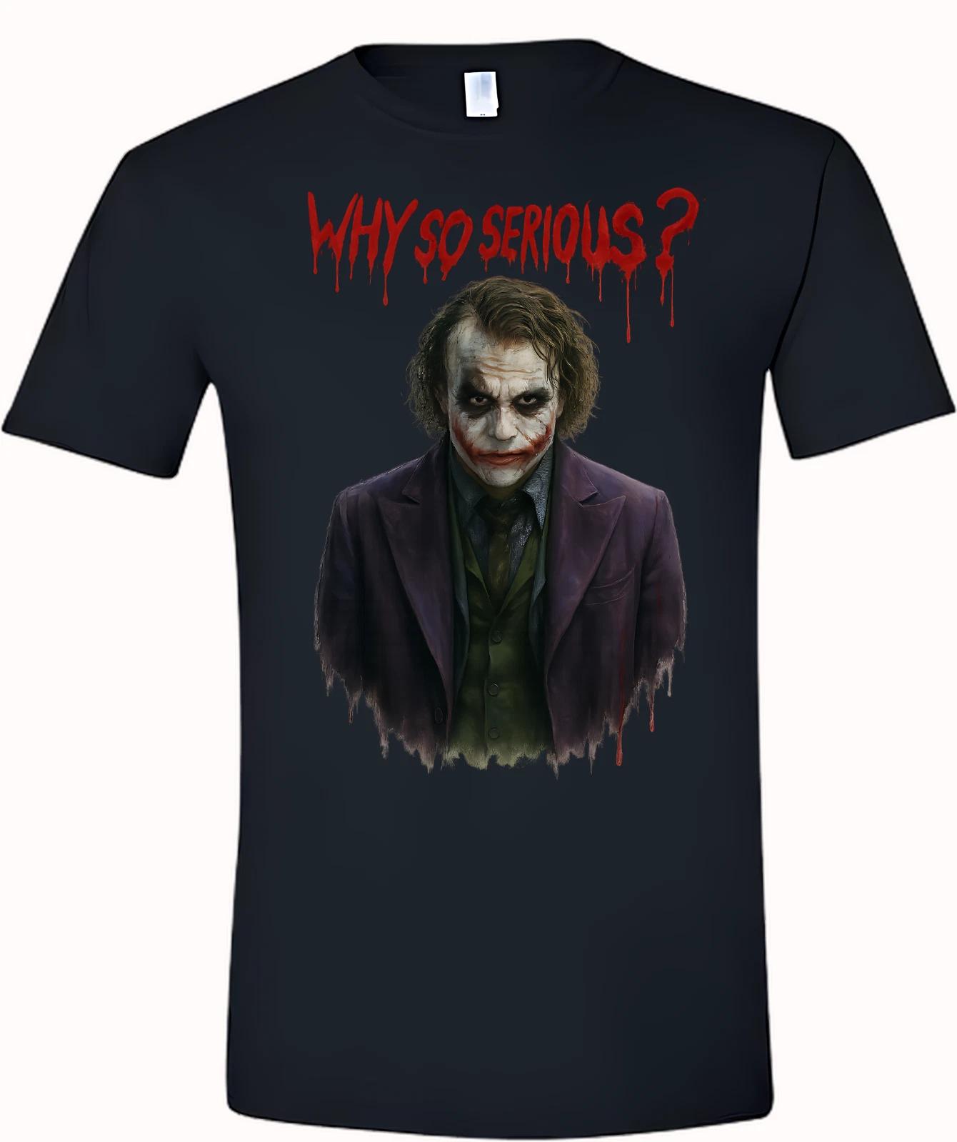 The Joker Why So Serious Halloween Graphic Short Sleeve T-Shirt 2XL
The Joker Why So Serious Halloween Graphic Short Sleeve T-Shirt 2XL