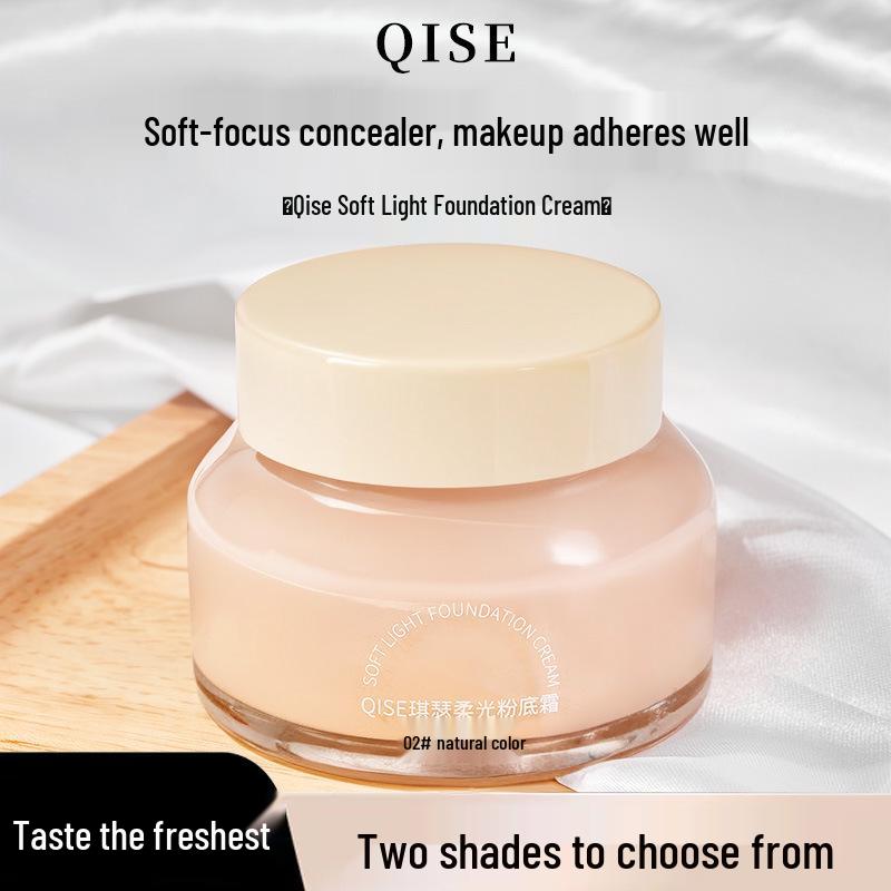 Qise Luminous Foundation: Brightening, waterproof, sweatproof, long-lasting, non-cakey, hydrating, concealing, oil-control BB cream. 40g
Qise Luminous Foundation: Brightening, waterproof, sweatproof, long-lasting, non-cakey, hydrating, concealing, oil-control BB cream. 40g