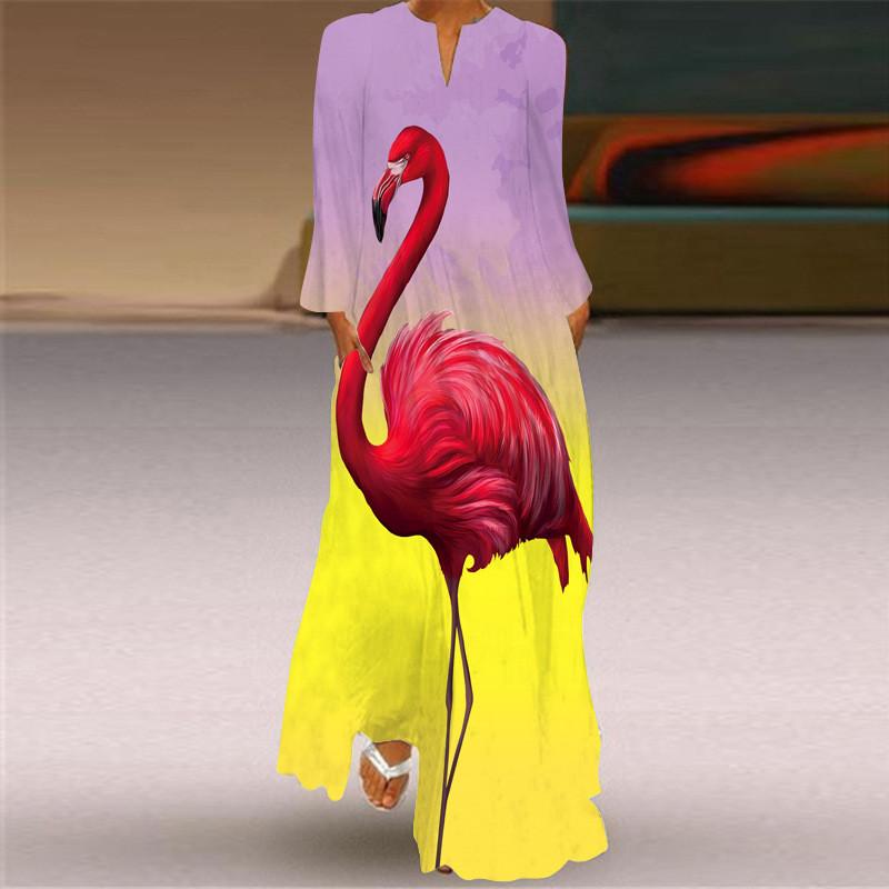 Women s New Spring And Summer Fashion Classic V-neck Color Printing Sleeveless Long Dress XXXXL жёлтый
Women s New Spring And Summer Fashion Classic V-neck Color Printing Sleeveless Long Dress XXXXL жёлтый