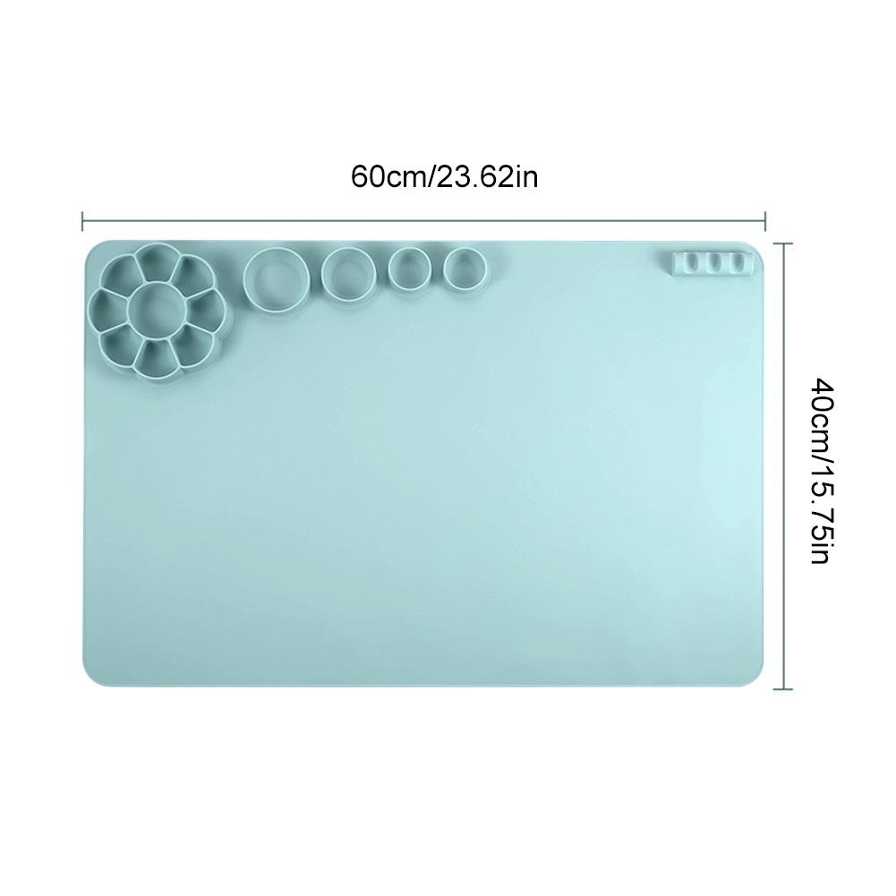 Large Silicone Painting Mat DIY Art Painting Mat Palette Washable Non-Stick Kids Graffiti Art Drawing Board Oil Painting Bo Practical Use
Large Silicone Painting Mat DIY Art Painting Mat Palette Washable Non-Stick Kids Graffiti Art Drawing Board Oil Painting Bo Practical Use